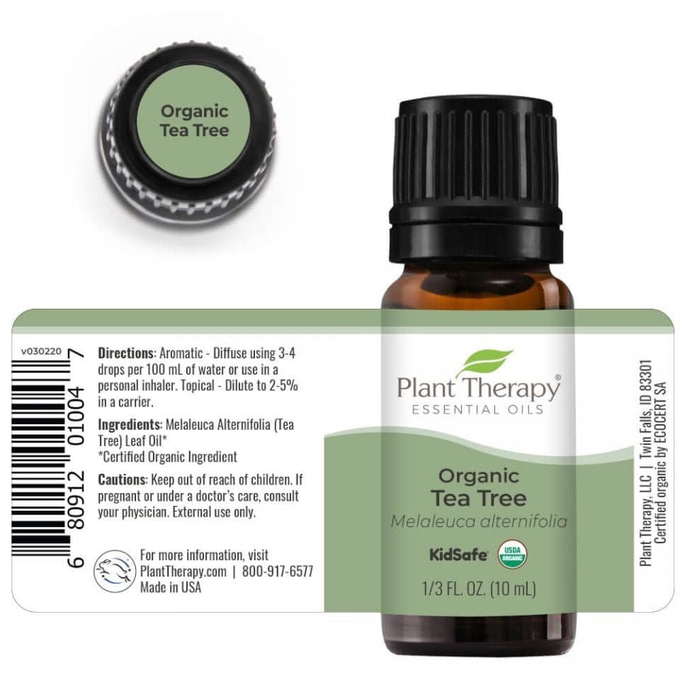 Organic Tea Tree Essential Oil (10mL) - HER Home Design Boutique